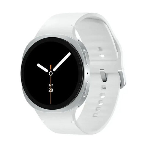 Samsung Galaxy Watch 8 44mm Smartwatch Silver SM-L330NZSCXAA 2025 w/ 2 Chargers