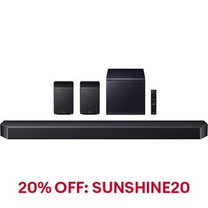 Samsung HW-Q990F 11.1.4ch Dolby Atmos Soundbar with Subwoofer & Rear Speakers