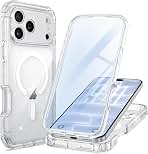 seacosmo for iPhone 18 17 Pro Max Case with Privacy Protector Clear