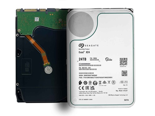 Seagate ST24000NM000H 24TB 7200RPM SATA 6Gb/s 256MB 3.5in Enterprise Hard Drive