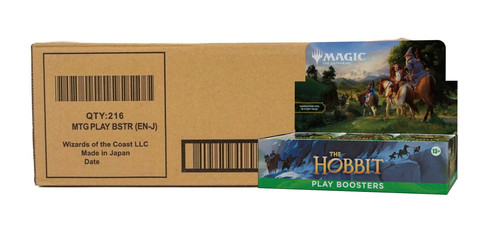 SEALED CASE! 6x Play Booster Box The Hobbit HOB MTG PRESALE 8/7