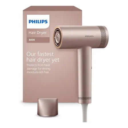Secador De Pelo Philips I&oacute;nico Serie 8000 Bhd837 Motor Bldc