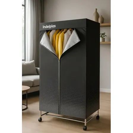 Secador de Ropa Vertical 15kg Aire Caliente Indelplas 1050W Modelo ISR-01