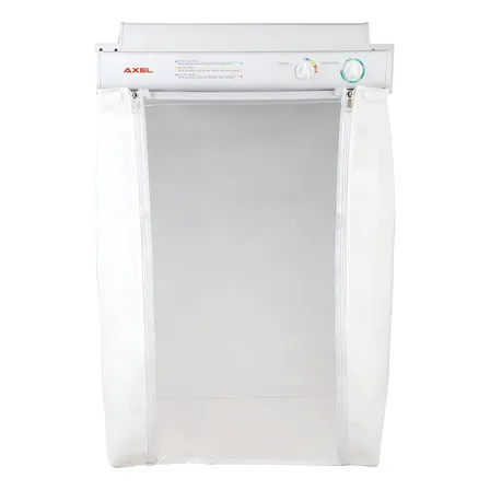 Secarropa A Calor Secador De Ropa Tender Pared Axel Ax-3000 Blanco