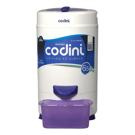 Secarropas centr&iacute;fugo codini innova 6.5kgs lila