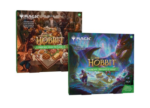 -Set of 2- Scene Boxes The Hobbit HOB MTG PRESALE 8/7
