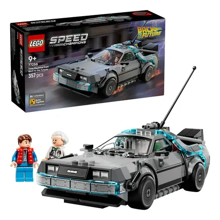 Set De Construcci&oacute;n Lego Speed Champions Back To The Future Delorean 357 Piezas En Caja
