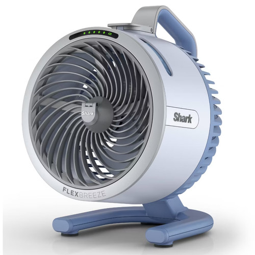 Shark FlexBreeze HydroGo Fan Ultra-powerful Portable Misting Fan Glacier FA052BL