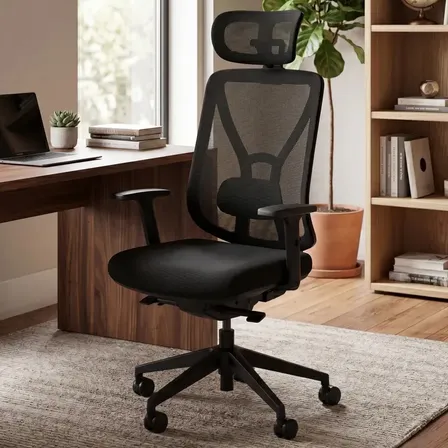 Silla de Escritorio Gerencial Premium Ergonomica Regulable Reforzada Sill&oacute;n Tokio Oficina Reclinable Computadora Pc Butaca Ejecutiva Nictom SDO04
