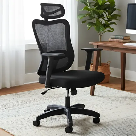 Silla Ergonomica Oficina Gamer Reclinable Escritorio S10 Pro Color Negro Material del tapizado Tela Mesh