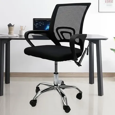 Silla Ergonomica Oficina X 2 Und. Color Negro Shremwood