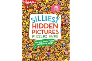 Silliest Hidden Pictures Puzzles Ever: Search-and-Find Book for Kids 6 and Up with Over 1,000 Hidden Objects, Road Trip Games, Silly Jokes and Riddles for Hours of Fun (Highlights Hidden Pictures)