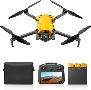 SKYROVER X1 Drone with Camera Combo with Screen Controller, 4K/60fps Video, 8K Photo, 360° Obstacle Avoidance, Under 249g, 9.32-Mi Transmission, AI Night Shot, 96-Min Flight Time with 3 Batteries