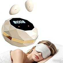 Sleep Earbuds for Side Sleepers,Mini Invisible Wireless Earbuds for Small Ear Canals,Bluetooth 5.4, 40H Battery,Noise Blocking,Waterproof,LED Power Display,Tiny Earbuds for Work,Sleep（Beige）