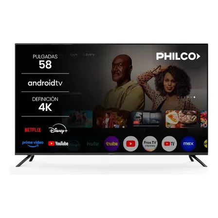 Smart Tv Philco 58 Pulgadas Android Tv 4k 220V