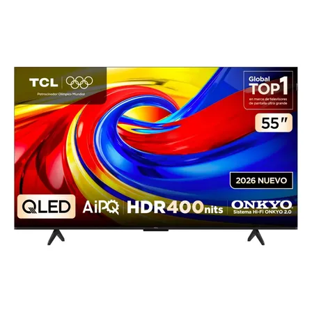 Smart Tv Tcl Qled 55p7l 4k Google Tv-rv