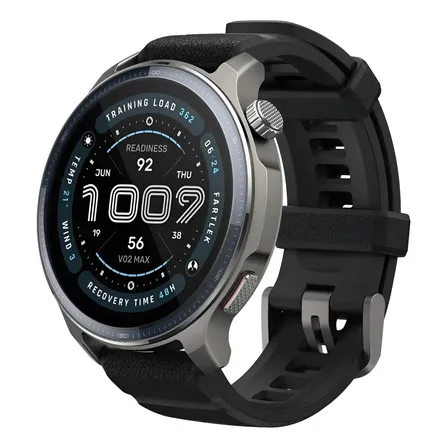 Smartwatch Amazfit Balance 2 Sport 48mm Zafiro Amoled 1.5 Negro Mesh Gris
