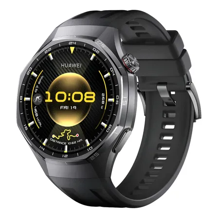 Smartwatch Huawei Watch Gt 6 Pro 46mm Reloj Inteligente Hombre 1.47''amoled Pantalla T&aacute;ctil 21 D&iacute;as De Bater&iacute;a, Ciclismo... Plateado Oscuro
