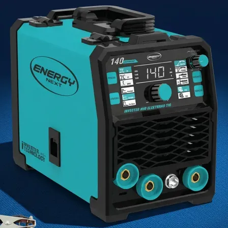Soldadora Inverter Mig Electrodo Tig 140amp 1kg Gasless Turquesa