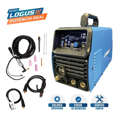 Soldadora Logus Slt-230m Ac/dc - Tig - Pulso - Alta Frecuencia