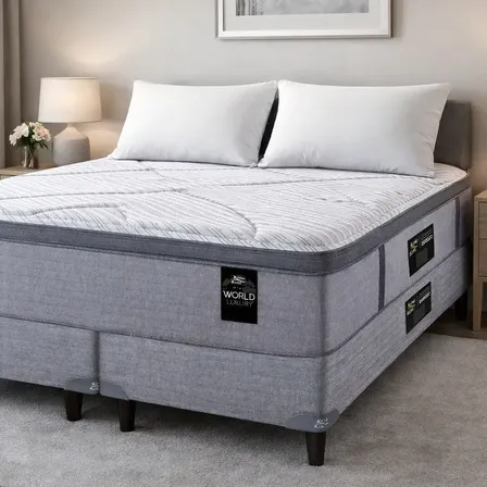 Sommier King Koil Brighton 200x200 Cm 130 Kg  Gris