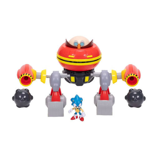 Sonic the Hedgehog 2.5" Hammer Egg Robot Battleset with Figure