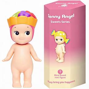 SONNY ANGEL Sweets Series - Mystery Mini Figure Blind Box, Cute Dessert-Themed Collectible Home Decor, Valentine Gift Idea, 100% Authentic (Single Blind Box), Vacation Day Gift  10% OFF
