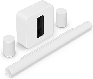 Sonos Arc Ultra soundbar + Sub 4 subwoofer + Era 100 Speakers (Pair)