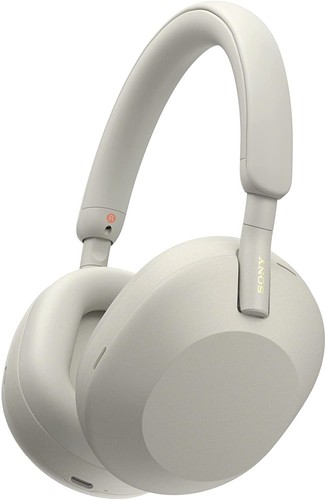 Sony WH-1000XM5 Wireless Noise Cancelling Headphones Silver
