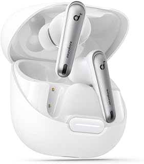 Soundcore by Anker Liberty 4 NC Wireless Earbuds | 98.5% Noise Reduction, Adaptive Noise Cancelling to Environment, Hi-Res Sound, 50H Battery, Wireless Charging, Bluetooth 5.3