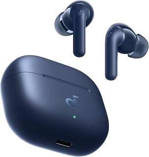 Soundcore Anker P42i Wireless Earbuds with Adaptive ANC for Daily Noise | Natural Mode for Concerts & Live Events, Hi-Res Audio with LDAC, 56H playtime, AI Clear Calls, Wireless Charging, IP55