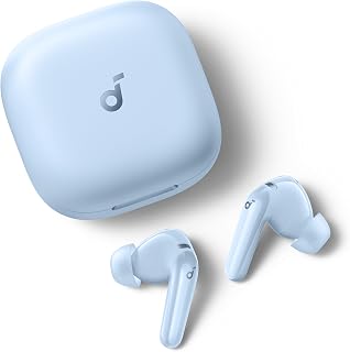 Soundcore P31i by Anker Translation Earbuds with Real-Time Adaptive ANC | Real-Time Adaptive Noise Cancelling, Hi-Res Sound, Translation Earbuds, 50H Playtime, Spatial Audio, Fast Charging, IP55