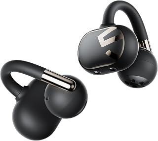 SoundPEATS Clip1 Open Ear Earbuds with Dolby Audio & LDAC, Black