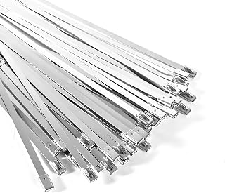 Stainless Steel 304 Metal Zip Ties 0.46 * 30cm
