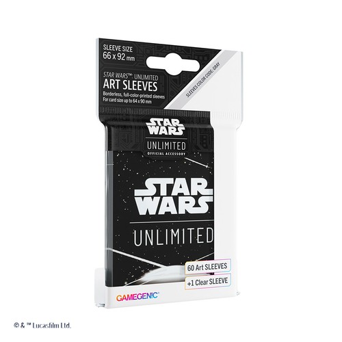 Star Wars: Unlimited Art Sleeves Card Back White Gamegenic