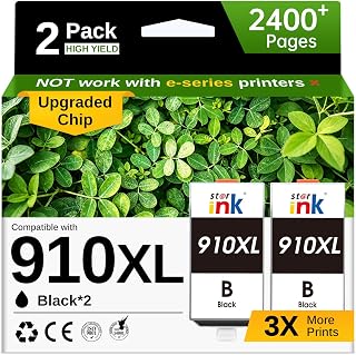 Starink 910XL Black Replacement for HP 910 910XL Black Ink Cartridges