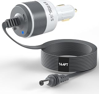 for Starlink Mini Car Adapter with 16.4FT Flat Cable, 24V Booster
