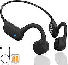 Superior Sound Bone Conduction Headphones, Bluetooth 5.4 Open Ear Wireless Headphones with Mic, IPX5 Waterproof for Sports, 12H Battery Life for Cycling, Hiking, Running, Lightweight & Comfortable