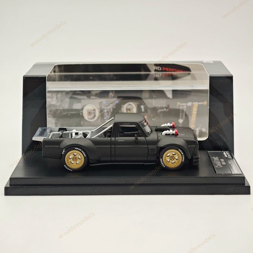 SW 1:64 F-150 Performance Hoonigan 1977 Black Diecast Model Car