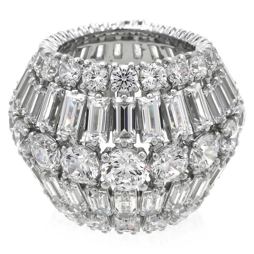 Swarovski Hyperbola Cocktail Ring,
