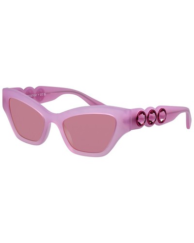 Swarovski Women's Sk6021 53Mm Sunglasses Women's Pink