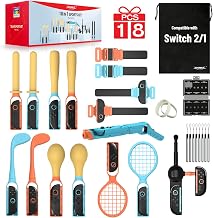 Switch 2 Sports Accessories Bundle Compatible with Switch 2/1/OLED Joy-con