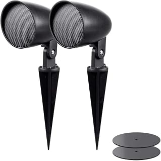 Sycamore Outdoor 2.5-INCH Satellite Garden Speaker Pair