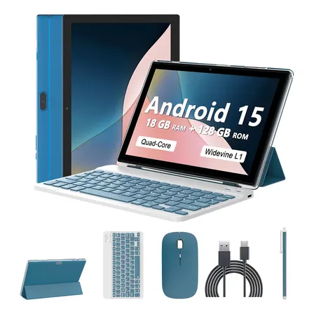 Tablet Android 15 De 10 Pulgadas, 18 Gb De Ram+128 Gb De Rom