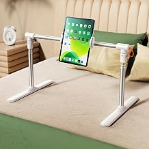 Tablet Holder,Lazy Holder,Adjustable Foldable Mobile Phone Tablet Stand | Suitable for 4.7-12.9 inch Electronic Equipment, for beds, Sofas