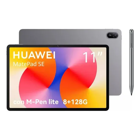Tablet HUAWEI MatePad SE 11, 8GB Ram + 128G, Con L&aacute;piz, Pantalla FullView de 11&rdquo;, Superbater&iacute;a de 7700 mAh, Wi-Fi/Bluetooth, Azul