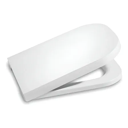 Tapa asiento inodoro Roca the gap con caida amortiguada blanco