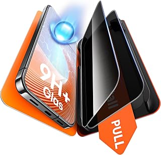 TAURI 2 Pack for Google Pixel 11 Pro XL Privacy Screen Protector | 1-Step Install Auto Dust Removal, 9H+ Military-Grade Tempered Glass, Bubble-Free Privacy Screen Protector for Pixel 11 Pro XL
