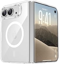 Temdan Magnetic for iPhone Duo Case, Clear