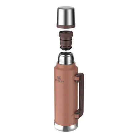 Termo Stanley Classic Clay | 1.4 Lt Color Marr&oacute;n Claro